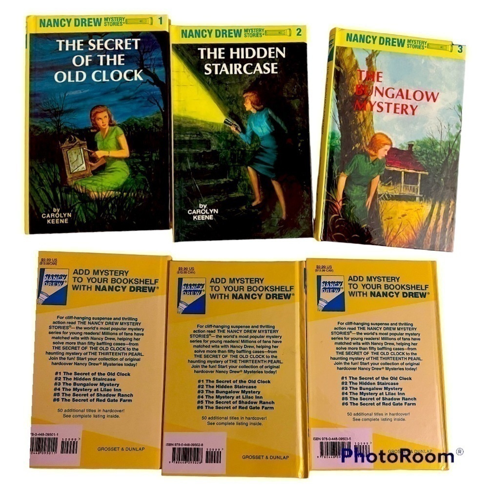 BRAND New Nancy Drew Mystery series books 1, 2,3